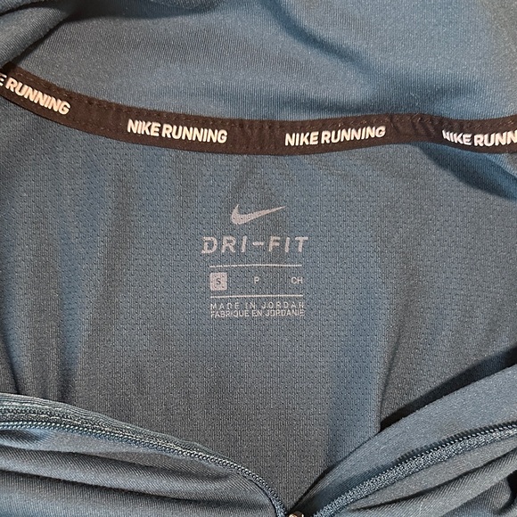 Nike Women's Dark Teal Long Sleeve Top - Picture 4 of 6